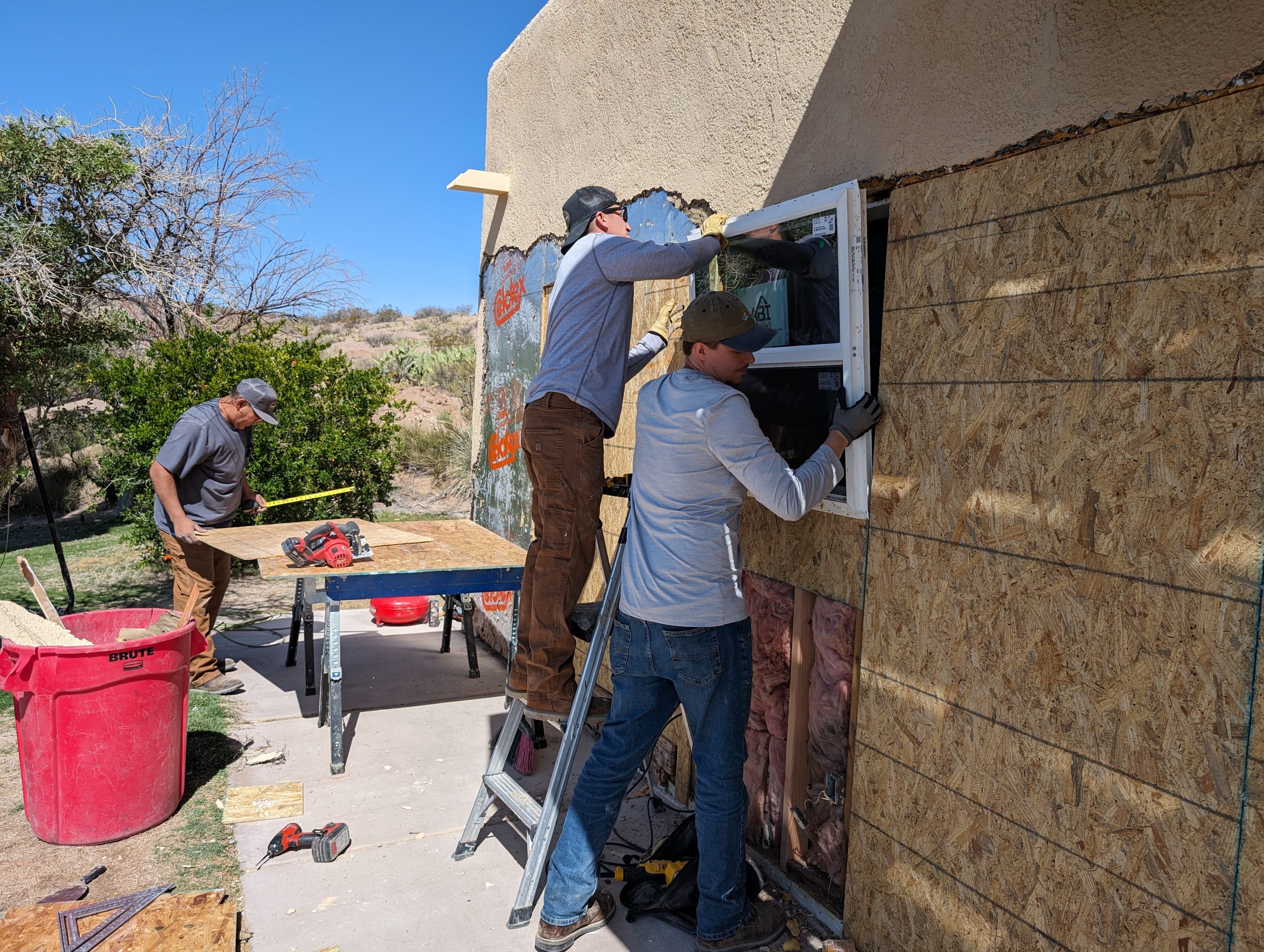 Window installation and remodel work by Tomlen Construction
